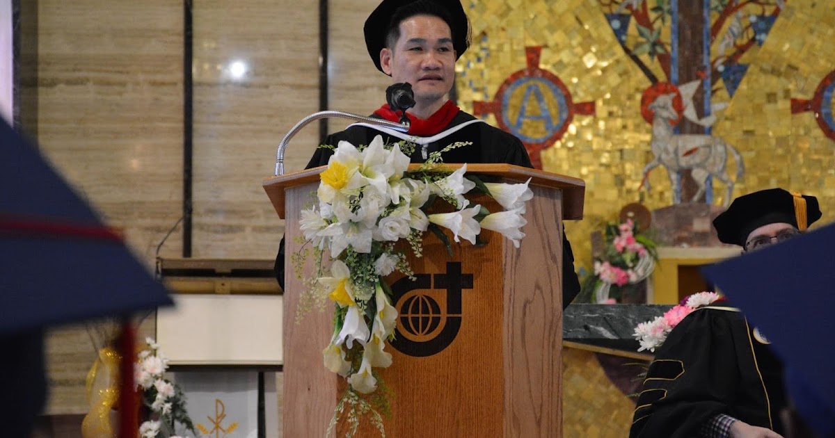Anthony Le Duc, SVD, PhD Commencement Address at Divine Word College