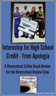 Internship for High School Credit - from Apologia (A Homeschool Coffee Break Review for the Homeschool Review Crew) on Homeschool Coffee Break @ kympossibleblog.blogspot.com