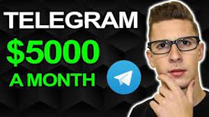 How can I earn from telegram?
