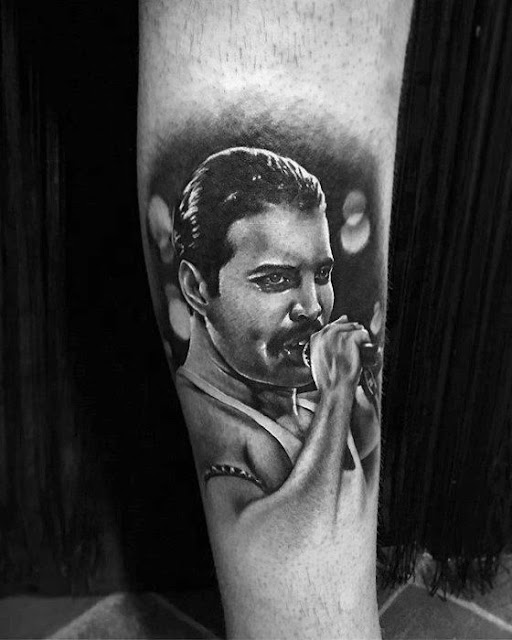 tatuagens do Freddie Mercury