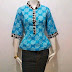 Model Blouse Batik Bagoes Solo Peplum Series