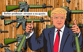 Trump pretende armar a los profesores