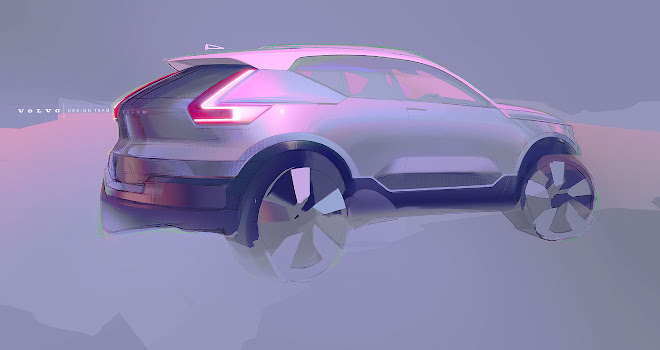 Volvo XC40 sketch