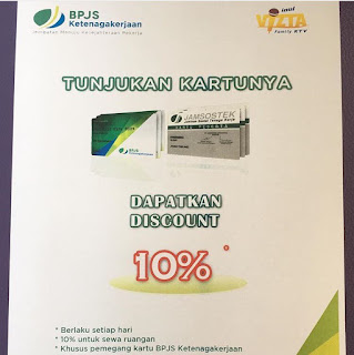 Promo BPJS Ketenagakerjaan Inul Vizta Cirebon