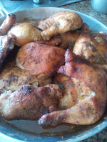 Pollo en salsa casera