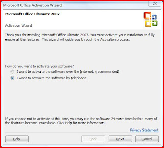 Cara Simple Aktivasi Microsoft Office 2007 Profesional