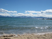 We laid on the beach at Sand Harbor for hours. (img )