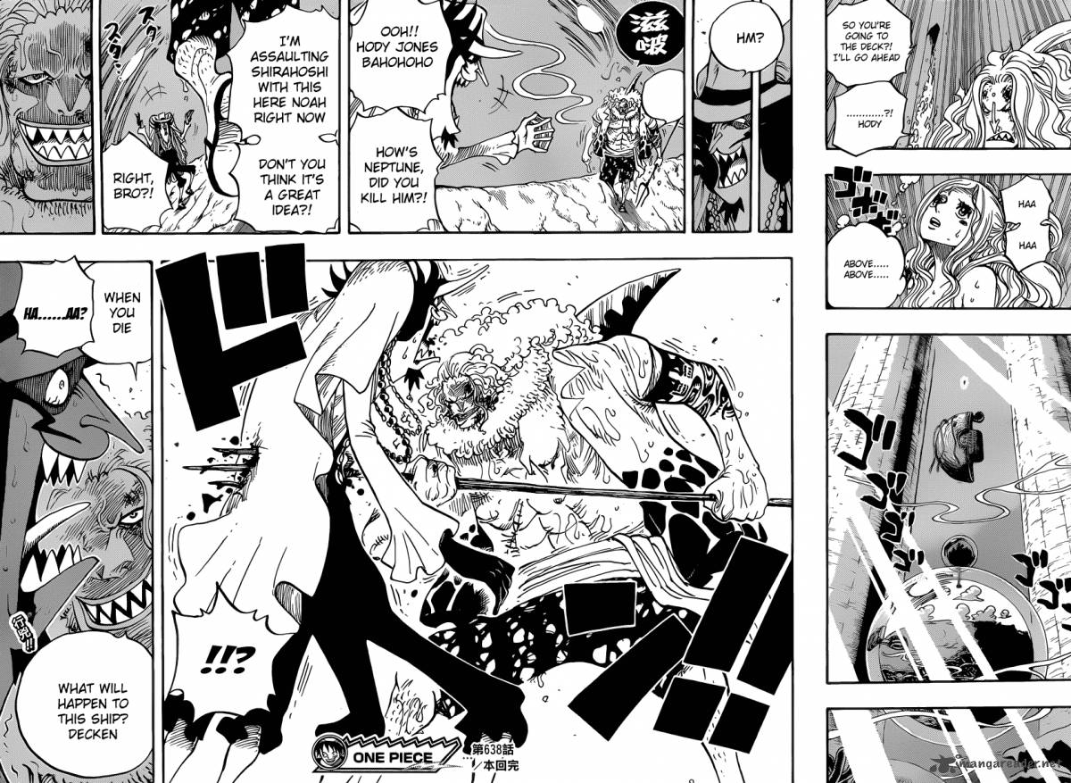 Marvz Anime Blog: One Piece Manga 638 Fleehoshi