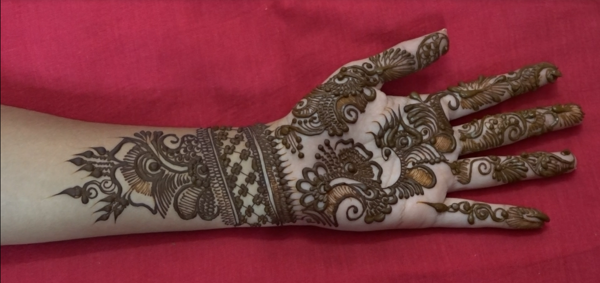 Indo Arabic Mehndi Design Naush Artistica