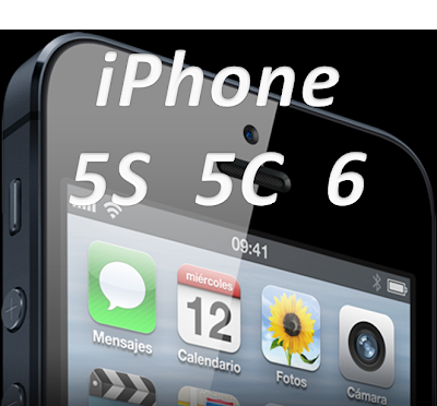 Nuevo iPhone 5S, 5C, 6