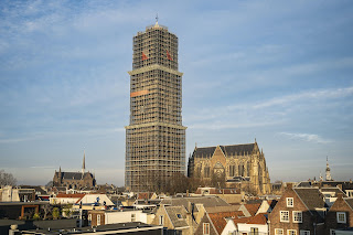 De Dom in Utrecht - in de steigers