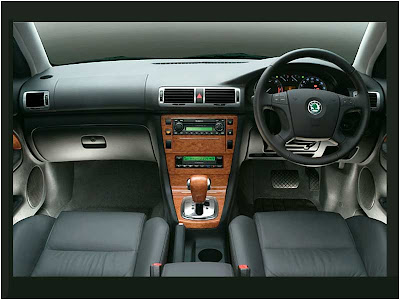 New Skoda Superb Interiors. Interior Picture of New Skoda