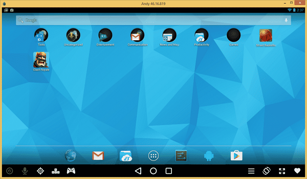 Andy Emulator Free Download for Windows