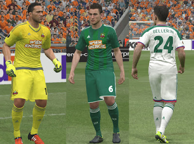 PES 2016 Rapid Wien 15-16 Kits by Kuzmich