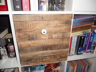  box covered and glued with any reclaimed wood and a cool pullDONE