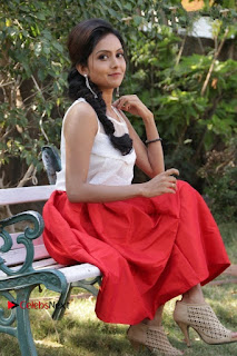 Actress Mahima Nambiar Latest Stills in White Top and Red Skirt at Kuttram 23 Movie Press Meet  0034.jpg