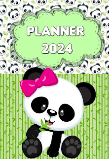 Planner 2024 Panda
