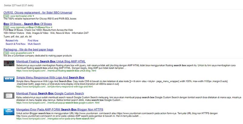 Solusi Custom Search Engine Adsense Untuk Blog AMP HTML