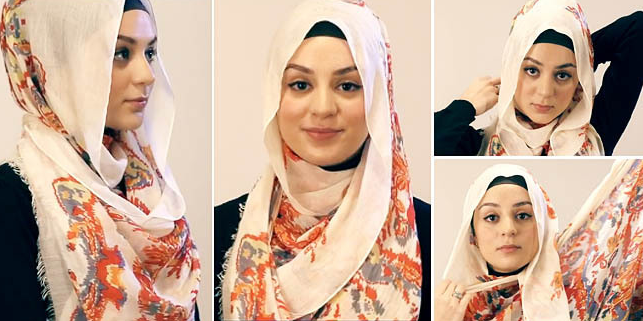 Aneka Cara Memakai Hijab Modern ala Wanita Turki  Online Shoping Information