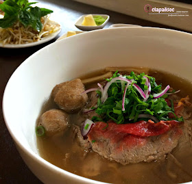 Combination Beef Noddles Soup from Tra Vinh