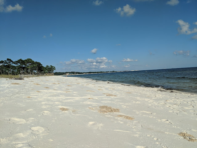 Beach on Pensacola Bay