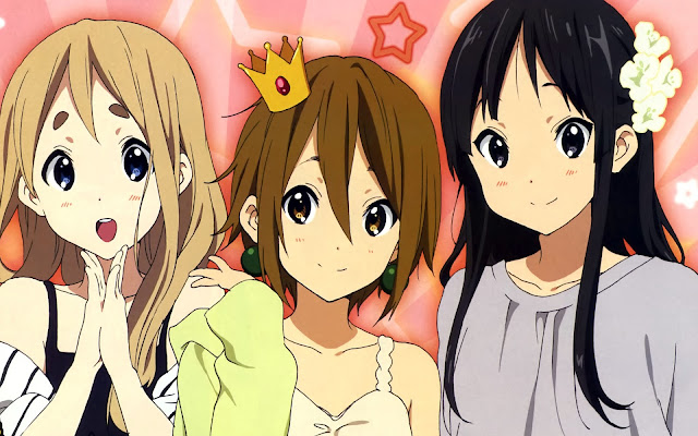 K-ON!! Wallpaper Mugi, Ritsu, Mio