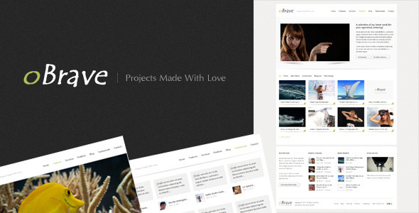 oBrave - Portfolio Wordpress Theme - Portfolio Creative