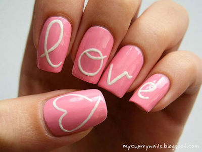 Valentine’s Day Special Nail Art Designs