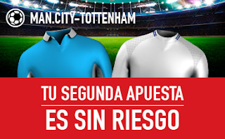 sportium promocion City vs Tottenham 16 diciembre