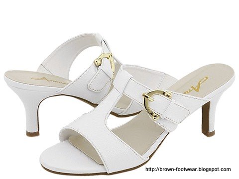 Brown footwear:footwear-84502