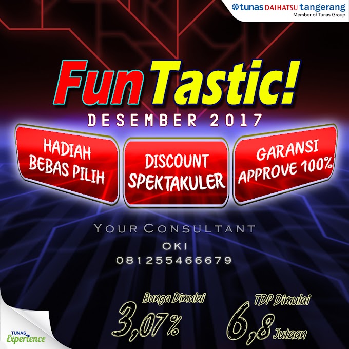 Harga Kredit Daihatsu Tangerang - Desember 2017