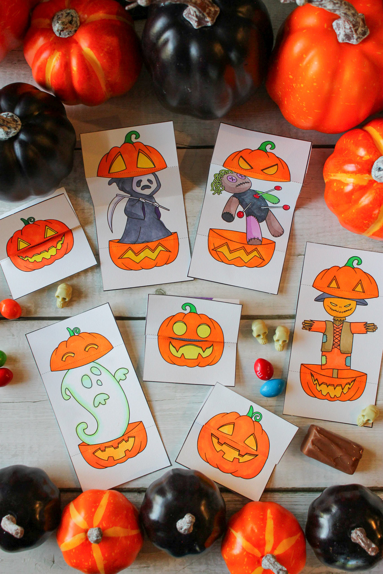 halloween crafts for kids - halloween colouring