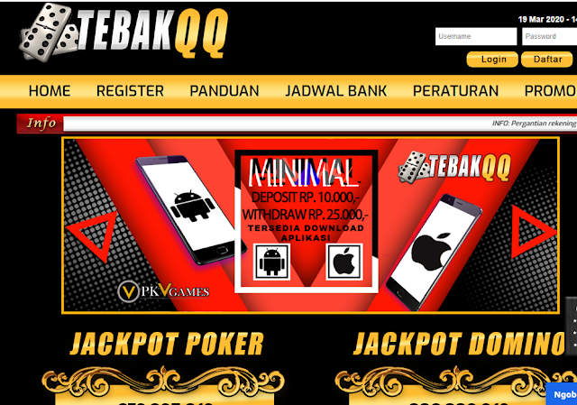 Agen Game Pkv Terbaik dari TebakQQ Bandar Aduqq Online