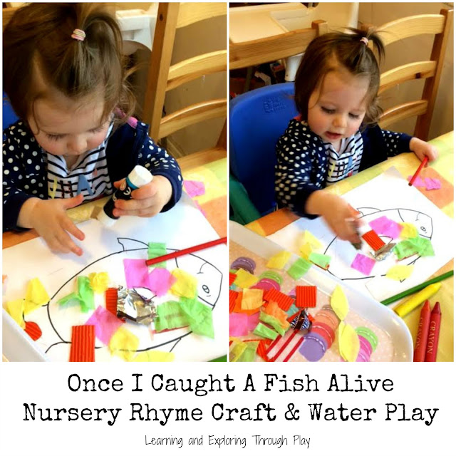 Nursery Rhyme Craft. Preschool Crafts and Water Play. National Reading Month.