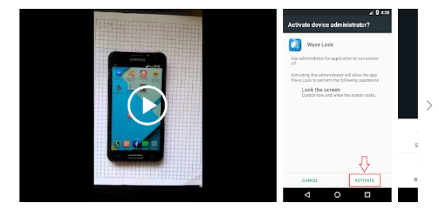  aplikasi Wave To Unlock