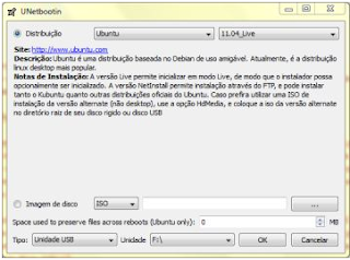 Unetbootin: crie um pendrive de instalação de qualquer distribuição Linux