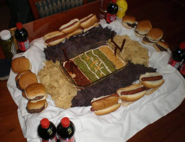 football Fields that are eaten