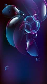 HD Abstract Bubbles iPhone 5 Wallpapers