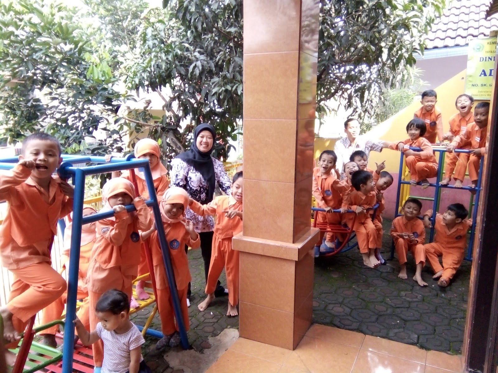 bermain di luar kelas tk cileunyi tk terbaik di cileunyi cipadung cibiru