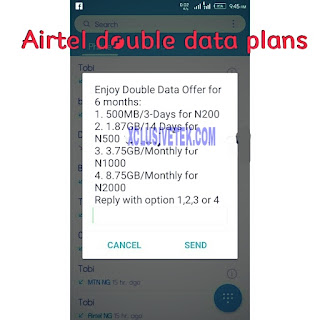 Airtel data plan 