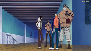 ワンピースアニメ ウォーターセブン編 242話 タイルストン ルッチ カク | ONE PIECE Episode 242 Water 7