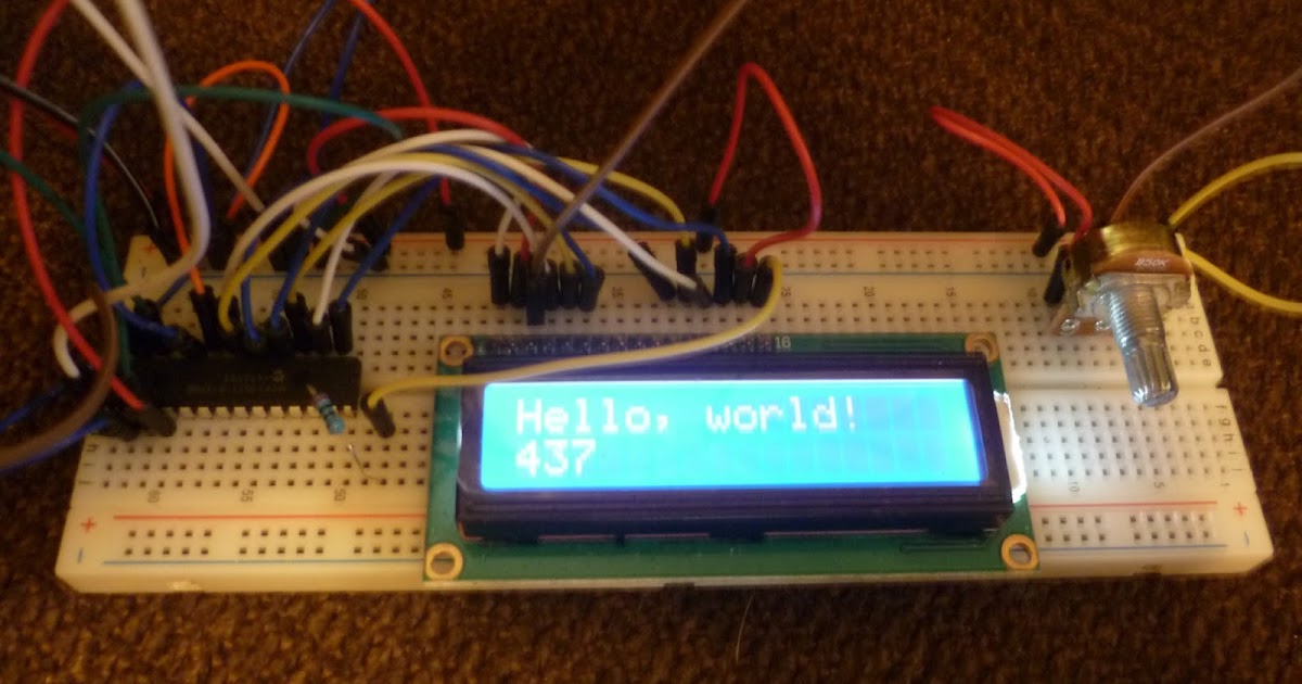 Arduino Your Home &amp; Environment: DIY I2C LCD