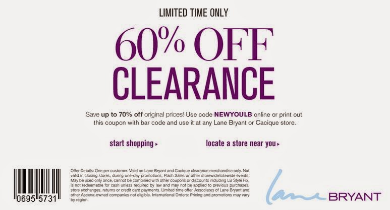 lane bryant coupons