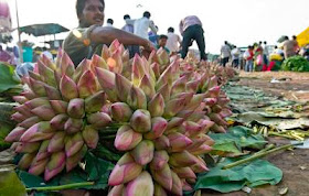 wholesale flower market in New Delhi