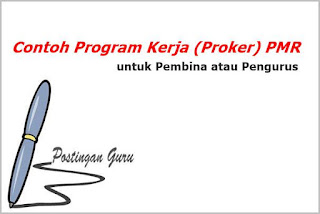 contoh proker pmr (program kerja palang merah remaja)