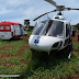 De helicóptero, homem é encaminhado para hospital de Sarandi após ficar gravemente ferido ao ser baleado