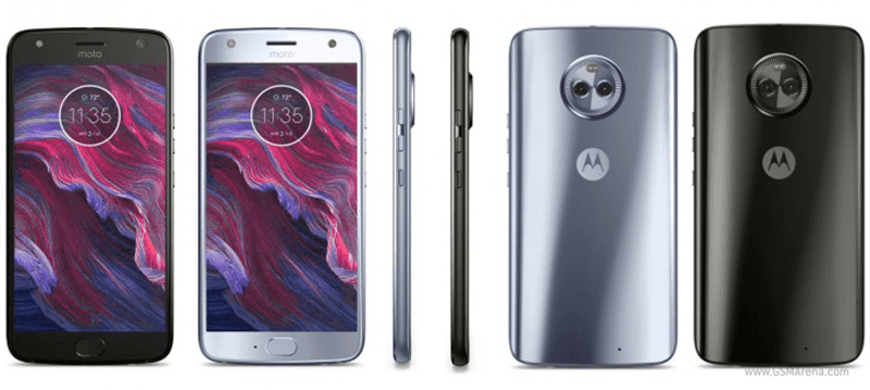 Moto X4 view