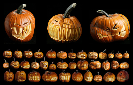 funny pumpkin carving