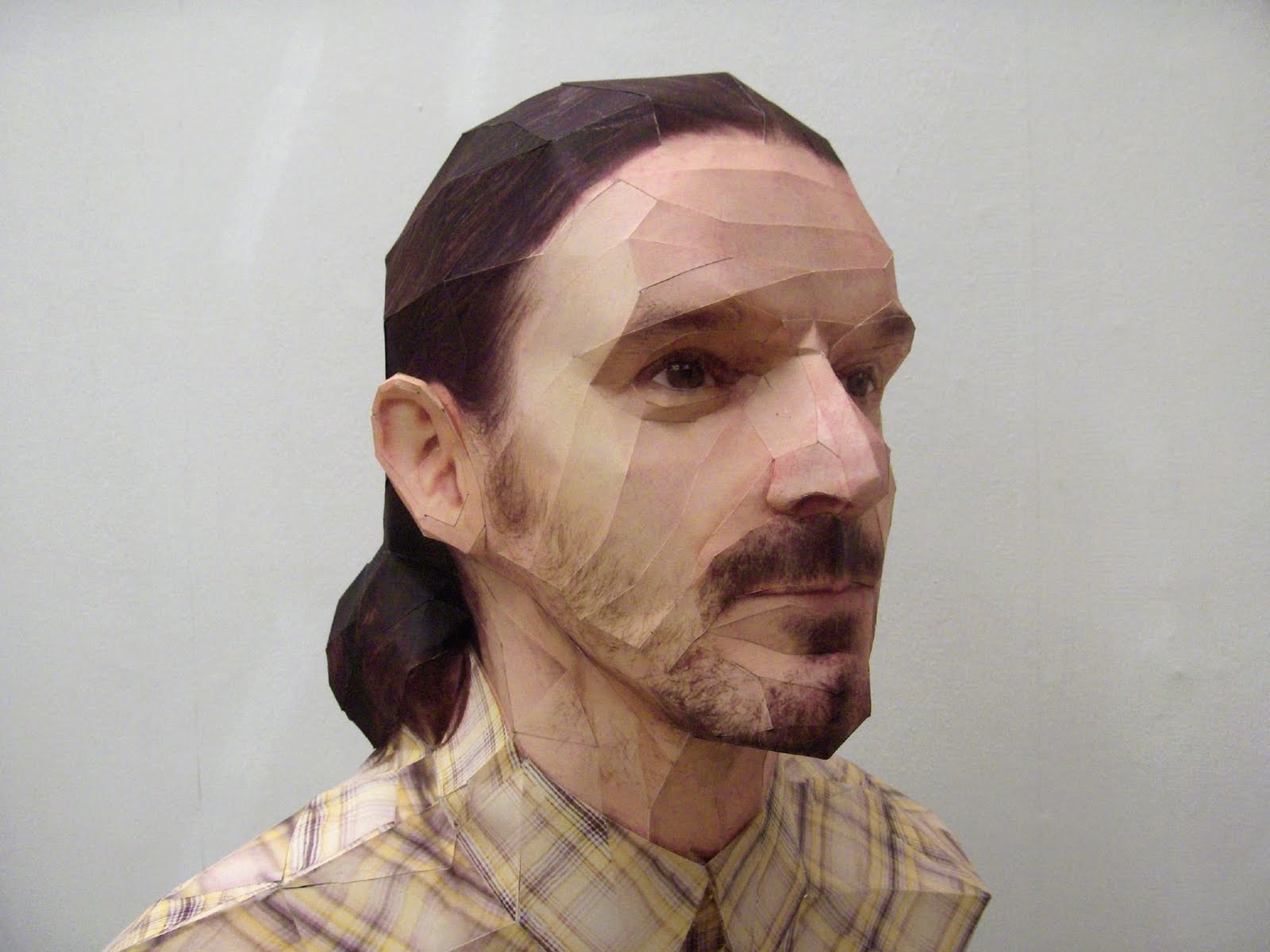 If It's Hip, It's Here (Archives): 3D Sculpted Paper Heads 