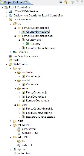 ExtJs 4 ComboBox using Java Servlet JSON object and MySQL database